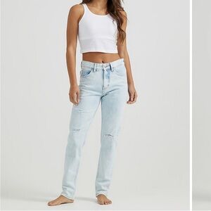 LEE Womens Rider Slim Straight Jean